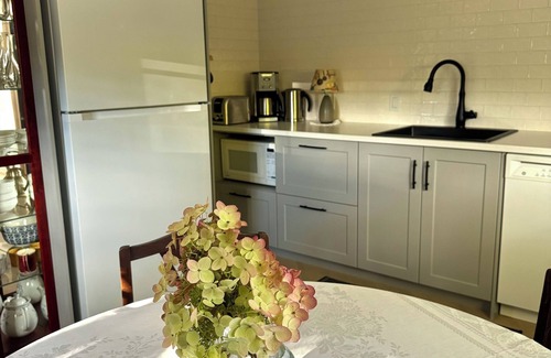 Regional District of Nanaimo House | Nanaimo Old City Quarter. Dog friendly, 2 bedroom garden suite with gas stove.