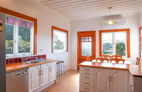 Hospital Hill House | Napier Hilltop Stays - Views, Pool & Pet Friendly!