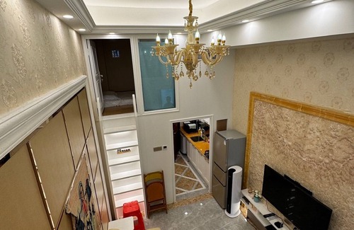 Luohu Apartment | New CBD high-rise 3-brm LOFT, Huaxun Center, Luohu