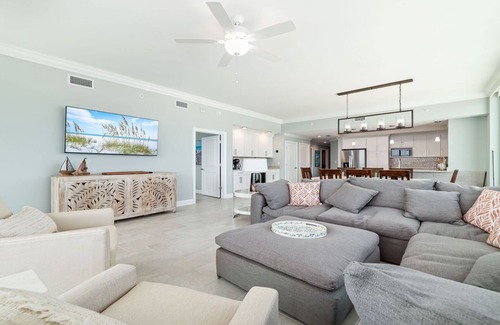 Gulf Shores Condo | New Complex! Beachfront 4BR, Lazy River and Water Slide!