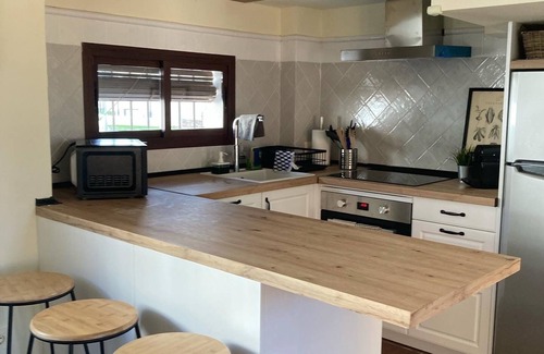 El Ronquillo House | New, cozy country house with fireplace in El Ronquillo