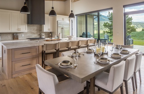 Big Sky House | NEW! Luxury Home - Private hot tub, amazing views, excellent location!