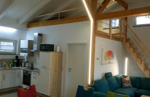 Klein Nemerow House | New spacious holiday home on Lake Tollensesee, free of charge. Wireless Internet access