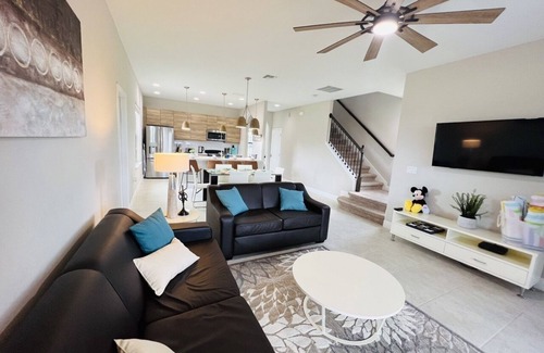 Haines City House | New two story home w/large private pool, patio, BBQ area & game room.