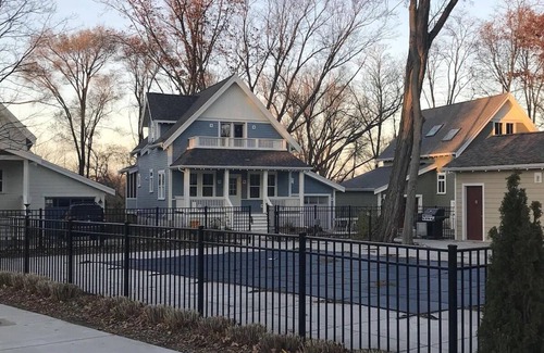 New Buffalo House | Newer luxury cottage with hot tub; walking distance to town and beach
