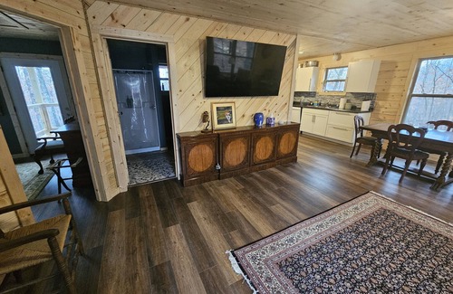 Mammoth Spring Cabin | Newly constructed Secluded Ozark Cabin - 45 Acres - Fire Pit & Trails