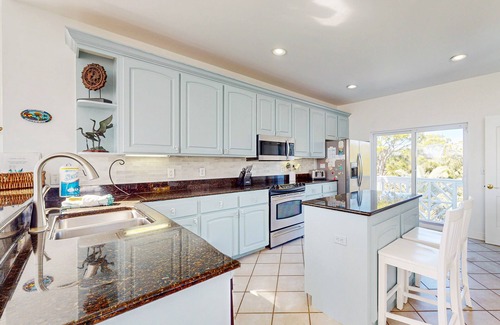 East End House | Newly renovated home with tennis, private pool, deck, & fireplace - dog-friendly