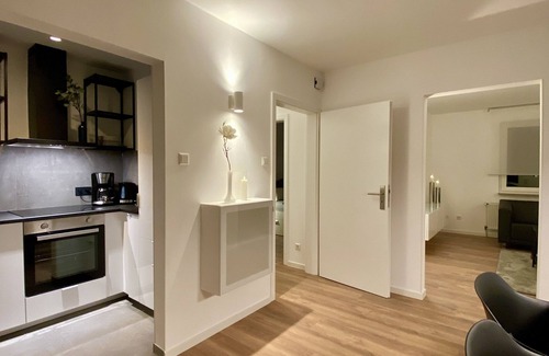 Rheine Apartment | Newly renovated modern vacation apartment Dutum near the Mathias hospital