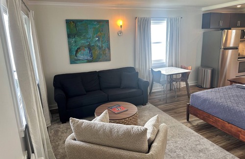 Melrose Apartment | Newly renovated studio! Our 'bnb used to be a 50's motel that was converted to condos