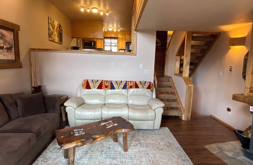 Angel Fire Condo | Nextdoor to Chile Lift Hummingbird with garage. Quad Lift nextdoor