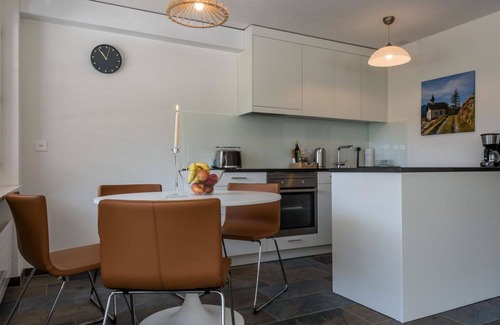 Saas-Balen Apartment | Nice apartment for 2 guests with WIFI, TV, balcony and pets allowed