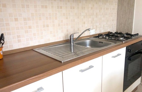 San Nicola Arcella Apartment | Nice one bedroom apartment with garden and parking space 1.5 km from the sea