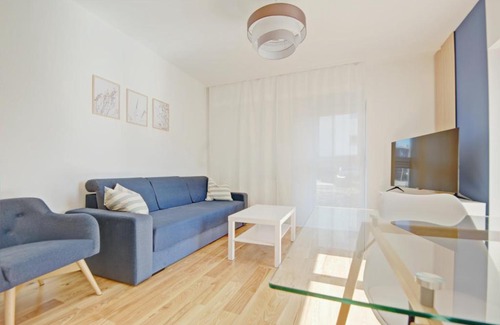 Rzeszow Apartment | Niebieski Kwadrat - garaż podziemny + AC!