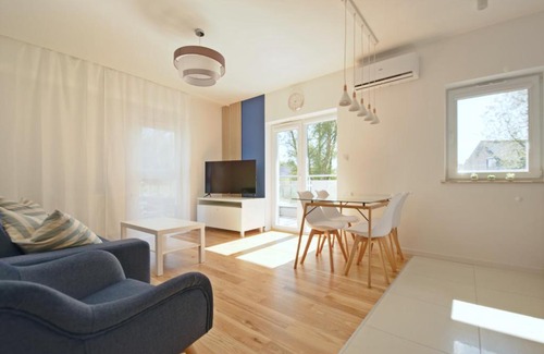 Rzeszow Apartment | Niebieski Kwadrat - garaż podziemny + AC!