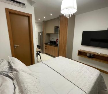 Barra Apartment | Novíssimo Studio na Barra a 500 metros da praia