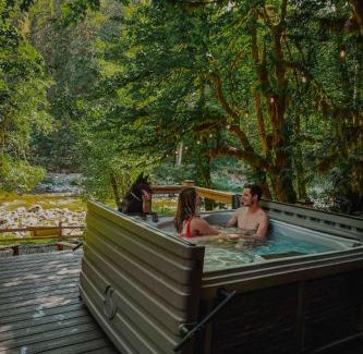 Verlot House | NWPADS-Verlot River Cabin - Hot Tub-Firepit-Beach