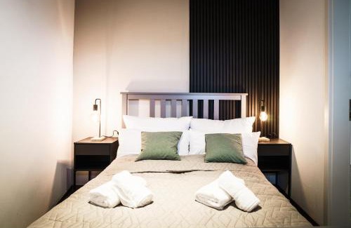 Ibbenbueren Apartment | O24 Neu I Zentral I Parkplatz I Fahrstuhl I Design I King I Küche