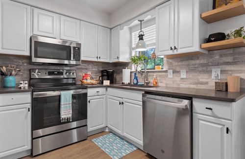 Old Town House | Oak Coastal Retreat! Fire Pit! Golf Cart Included!