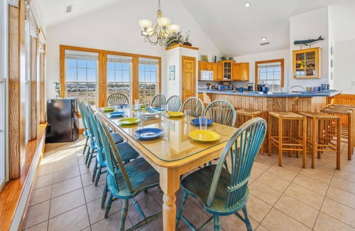 Rodanthe House | Oceanfront Dog Friendly Rodanthe Home with Private Pool, Hot Tub, and Game Room
