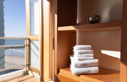 Ofir Apartment | Ofir beach apartment - direct access to the beach, wonderful views