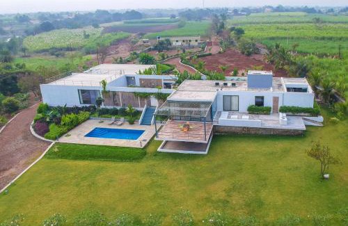 Shirur Villa | Open House by StayVista - Nestled in nature, featuring a Swimming pool & Expansive lawn for a serene retreat