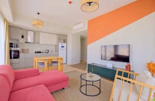 Umraniye Apartment | Orion - Modern 2BD Apt w/City View Pool & Parking