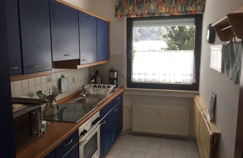 Usseln Apartment | Our apartment has a beautiful large garden a beautiful terrace