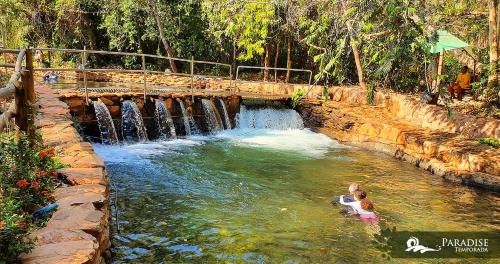Pousada do Rio Quente Apartment | Paradise Temporada Cobertura com 2 Suites Churrasqueira no Thermas Paradise - Rio Quente