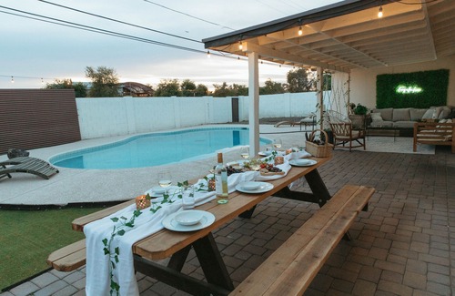 Tempe House | Peacful Retreat near Oldtown Scottsdale, Superbowl ASU, and Spring Training.