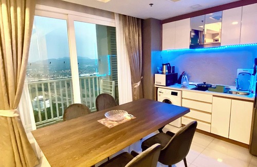 Bang Sare Apartment | Penthouse 5*, 60 sq. m. Bangsare Bay -10m. 32th floor. Luxury finished equipped.