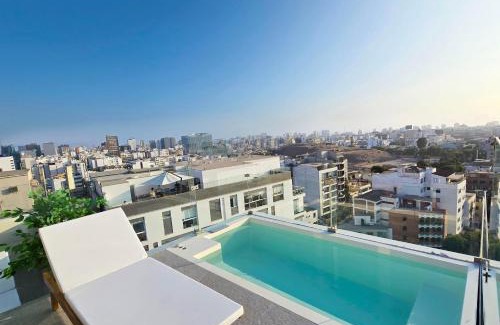 Miraflores Apartment | Penthouse Luxe private Jacuzzi King AC