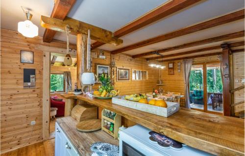 Municipality of Gracac House | Pet Friendly Home In Mazin With Sauna