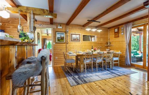 Municipality of Gracac House | Pet Friendly Home In Mazin With Sauna