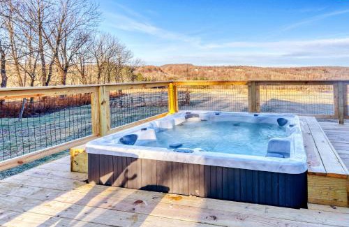 Sterling House | Picture Worthy Cabin with Hot Tub on 10 Private Acres