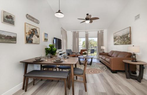 Ocean Side Village Apartment | Pondview Modern Farmhouse Condo Half Mile to Beach