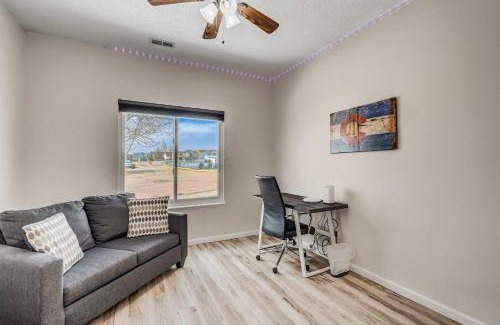 Colorado Springs House | Pony Meadows Family Escape with BBQ & Workspace