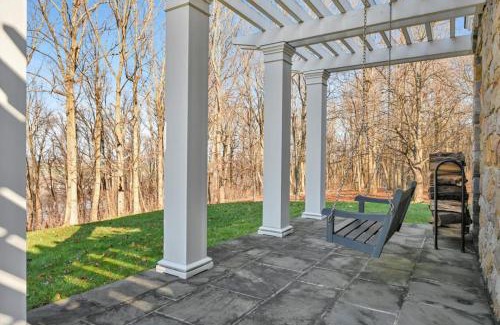 Wrightsville House | Pool Cottage at Roundtop Estate couples oasis