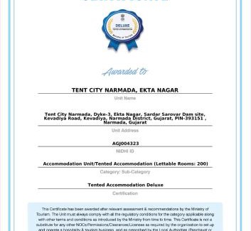 Rajpipla Other | Praveg Tent City Narmada, Statue of Unity