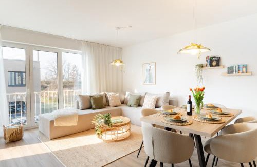 Kleinzschocher Apartment | Premium-Apartment mit Balkon - Perfekt für Familien, Gruppen und Geschäftsreisende - ZAYA STAYS