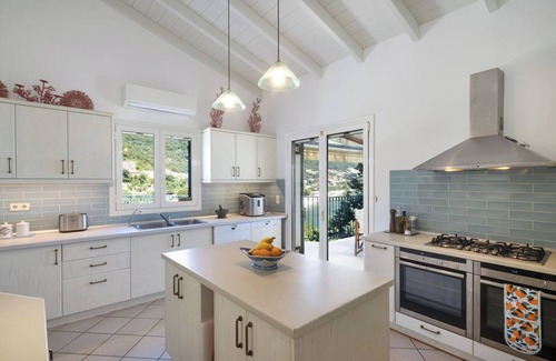 Barbati Villa | 'Prestige Collection' | BARBATI | Waterfront Villa with Boat Mooring