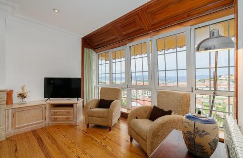 Baiona Apartment | Primera Planta casa con finca cerrada.