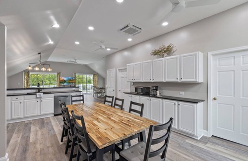 Seneca Falls House | Private Beach | Views: Majestic 2-Home Lake Estate