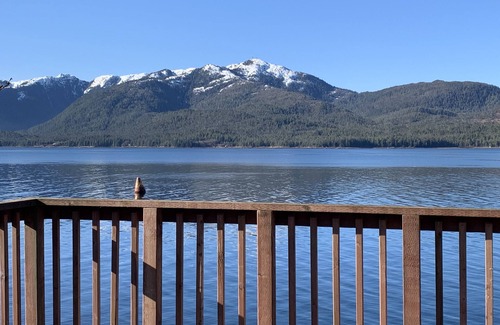 Ketchikan House | Private house connected to Potlatch Totem Park extreme ocean view. Premium Hostn
