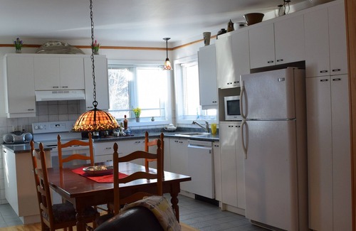 Chateau-Richer Apartment | Quebec Château Richer Côte de Beaupré Canada rent a 4 ½ furnished plus more.