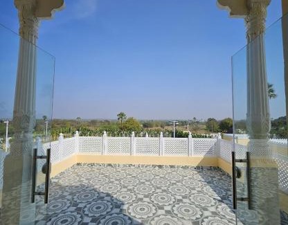 Ibrahimpatan Villa | Rajputana Palace with Private Pool by Homeyhuts