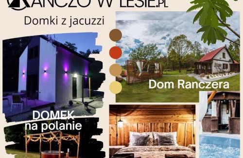 gmina Ozarow Cabin | Ranczo w lesie - domki z jacuzzi