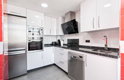 La Cala del Moral Apartment | RELAX. 1st BEACH LINE, SEA VIEW, WIFI, A/A.