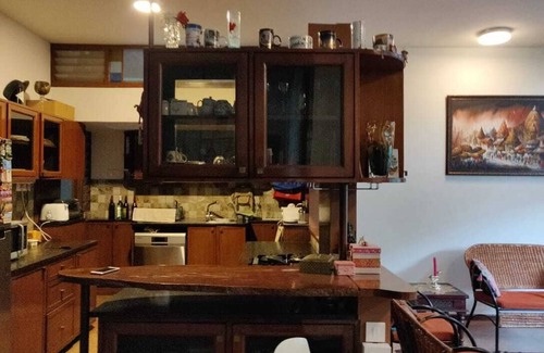 Domlur House | Relax in centrally located quiet terrace floor ensuite room in trendy eco-villa