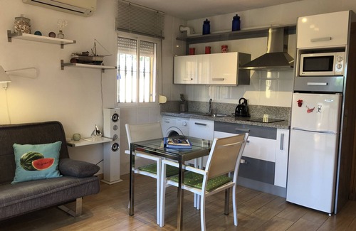 Playas del Palo Apartment | Relaxing apartment 1st line beach El Palo. Sunny and calm. WIFI