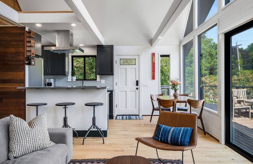 South Colby House | Renovated A-frame with water view